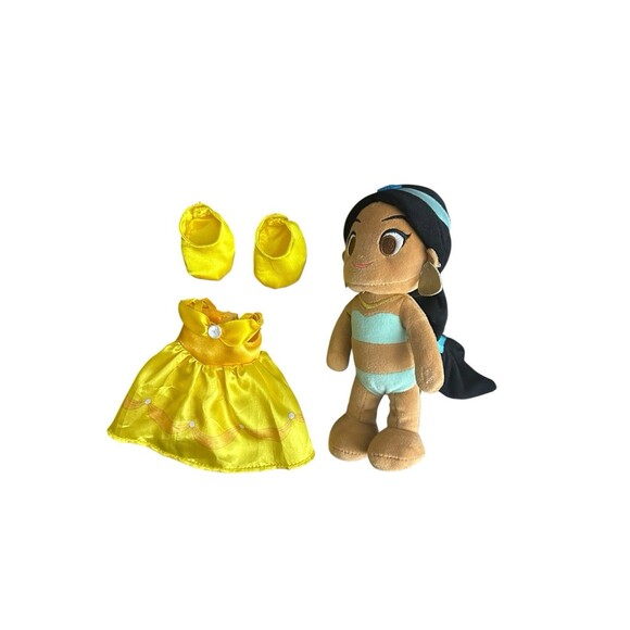 Disney Nuimos Princess Jasmine Plush Doll Posable Parks Exclusive Toy Aladdin W/ - Picture 9 of 9